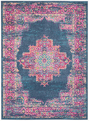 Accessory Passion Blue 1'10" X 2'10" Accent Rug, , rollover