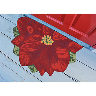 Decorative Liora Manne Holiday Bloom Indoor/outdoor Rug 30" X 48", Red, rollover