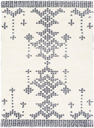Machine Woven 2' x 3' Doormat, Ash/Charcoal/White, rollover