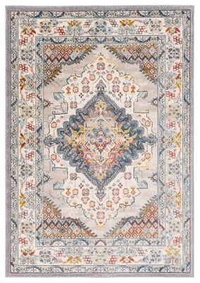 Machine Woven Anakara 5'3" x 7'3" Area Rug, Taupe, large
