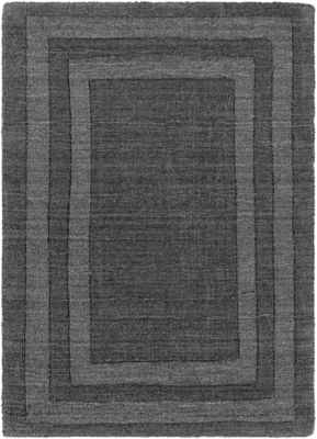 Hand Tufted Sorrento 2' x 3' Doormat, Charcoal, large