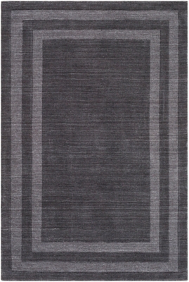Hand Tufted Sorrento 8' x 11' Area Rug, Charcoal, large