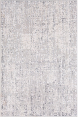 Surya Aisha 5'3" x 7'3" Area Rug, Light Gray/Gray/White, large