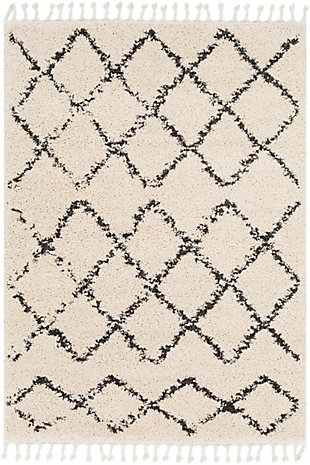 Dress up any floor with the mellow hues and energetic feel of this designer tribal rug. It welcomes visitors with warmth and comfort underfoot. Dynamic design is sure to add interest to your living space.Made of polypropylene | Machine woven | Plush pile | No backing; rug pad recommended | Imported | Spot clean