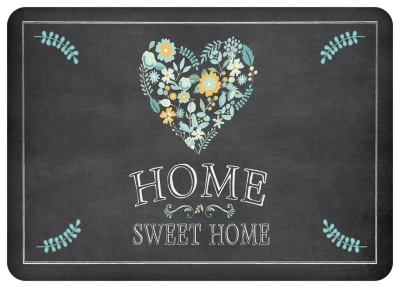 Home Accents Premium Comfort 1'10" x 2'7" Home Sweet Home Mat, , large