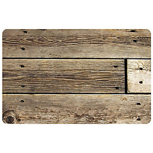 Home Accents FoFlor 2'1" x 5' Rustic Wood Accent Runner, , large