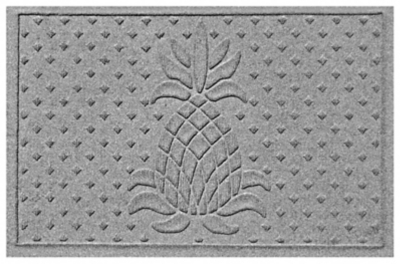 Large All-Weather Door Mat - Diamond | Smart Design Dark Gray / 1