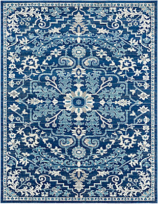 Traditional 7'10" x 10'3" Area Rug, Multi, large
