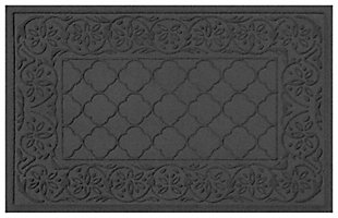 Home Accents Aqua Shield 1'11" x 3' Rosalie Indoor/Outdoor Doormat, Gray, large