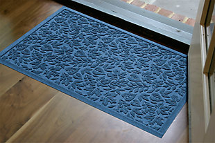 Home Accents Aqua Shield 1'11" x 3' Fall Day Indoor/Outdoor Doormat, Blue, rollover