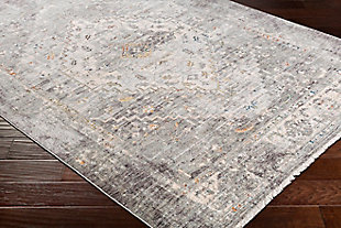 Traditional Area Rug Traditional 5' x 8'2" Rug, Multi, large