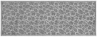 Home Accents Waterhog Fall Day 22" x 60" Runner, Gray, large