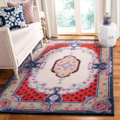 Safavieh Bellagio 5' X 8' Area Rug, Ivory/Pink, large