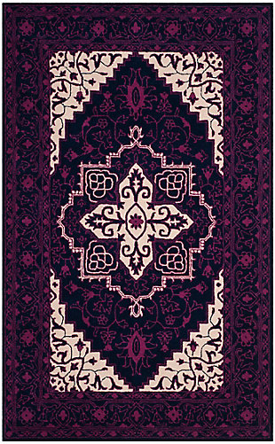 Safavieh Bellagio 5' X 8' Area Rug, Purple/Ivory, large