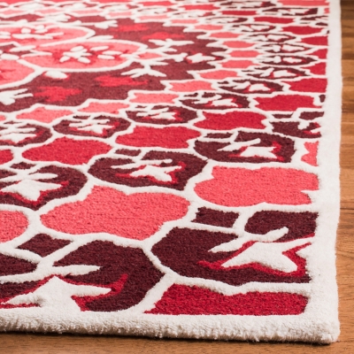 Safavieh Bellagio 2' X 3' Accent Rug, Red/Ivory, large