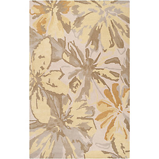 Home Accents Athena Floral 4' X 6' Area Rug, , rollover
