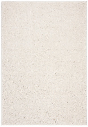 August Shag 8' x 10' Area Rug, Ivory, rollover