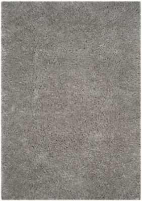 Safavieh Polar Shag 5'1" x 7'6" Area Rug, Silver, large