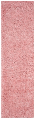 Safavieh Polar Shag 2'3" x 8' Runner, Pink, large