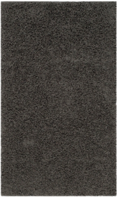 Safavieh Athens Shag 3' x 5' Accent Rug, Charcoal, large