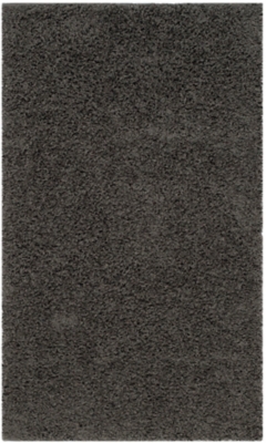 Safavieh Athens Shag 4' x 6' Area Rug, Charcoal, large