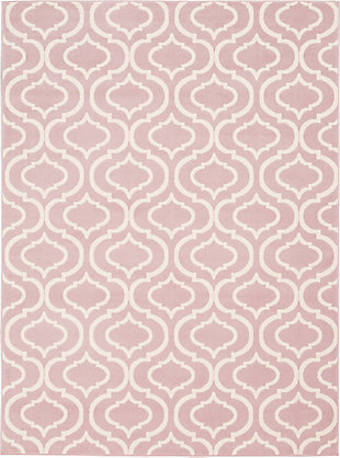 Nourison Jubilant Pink 5'x7' Moroccan Area Rug, Pink, large