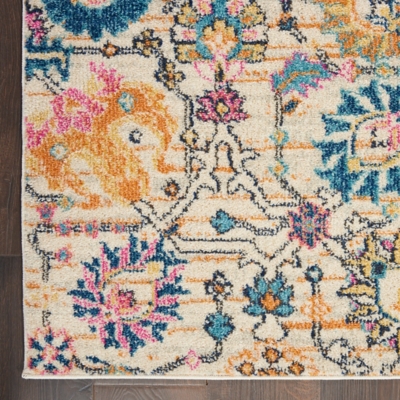 Nourison Nourison Passion Ivory/Multi Bohemian Indoor Rug, , large