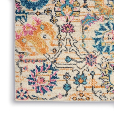 Nourison Nourison Passion Ivory/Multi Bohemian Indoor Rug, , large