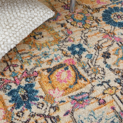 Nourison Nourison Passion Ivory/Multi Bohemian Indoor Rug, , large