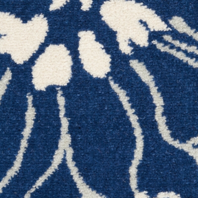 Swatch color Navy/Ivory 