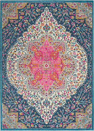 Nourison Passion 5'x7' Multicolor Area Rug, Multi, large