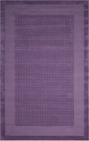 Nourison Westport Purple 5'x8' Area Rug, Purple, large