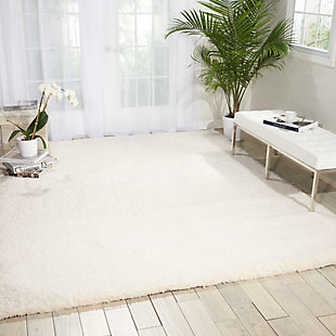 Nourison Galway Glw01 White 5'x7' Area Rug, Ivory, rollover