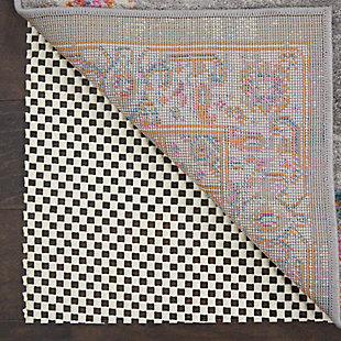 Nourison Nourison GridLoc 2'6" X 4'2" Rectangle Non-slip Rug Pad, Ivory, large