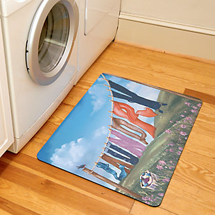 Home Accents Premium Comfort 1'10" x 2'7" Laundry Line Mat, , rollover
