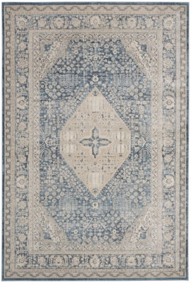 Nourison Malta 5' X 8' Area Rug, Blue, large