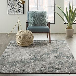 Nourison Uptown 5' X 7' Area Rug, Gray, rollover