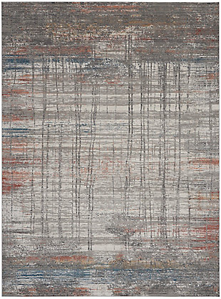 Nourison Nourison Rustic Textures 8' X 11' Area Rug, Gray/Multi, large