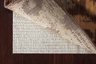 Nourison Nourison ShiftLoc 1'8" x 3'4" Rectangle Non-slip Rug Pad, Ivory, large