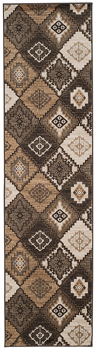Home Accents Geometric 2'2" x 8' Rug, , large