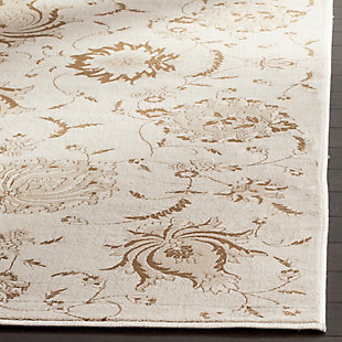 Home Accents Paisley 4' x 5'7" Rug, Cream, rollover