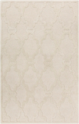 Surya Bennett Area Rug, White, large