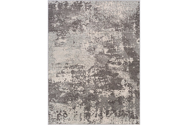 This stylish rug will effortlessly serve as the perfect centerpiece for any room. Woven with polypropylene in Turkey and featuring a low pile, it boasts durability and will instantly update your space with unique style. 100% polypropylene | Machine woven | Imported | No shedding | Spot clean