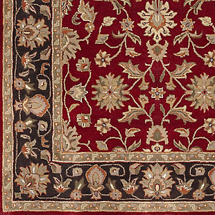 Crown your space with an utterly classic piece that will surely make a striking statement underfoot. Hand-tufted in india with 100% wool, it add an element of timeless design that has been revered for generations, while still maintaining a wonderfully warm and inviting charm that will sparkle from room to room within any home decor.100% wool | Hand tufted | Imported | Minimal shedding | Spot clean