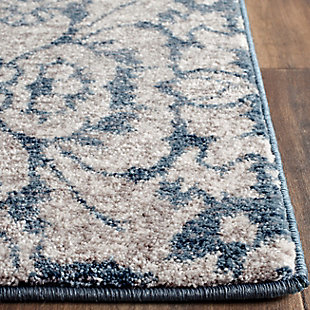 Home Accents SOFIA 4' x 5'7" Rug, Blue/Beige, rollover