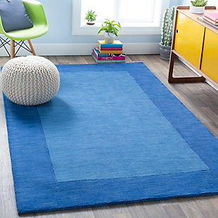 Fusing current trends with divine design, this rug is a truly exquisite look for your space. With a sleek, modern look, this rug embodies the time-honored tradition of handmade design while maintaining its affordability, making it the perfect centerpiece for your home decor. Handwoven in India with 100% wool, this medium-pile piece also features hand-carved accents for added depth.100% wool | Hand Loomed | Imported | Minimal Shedding | Spot clean