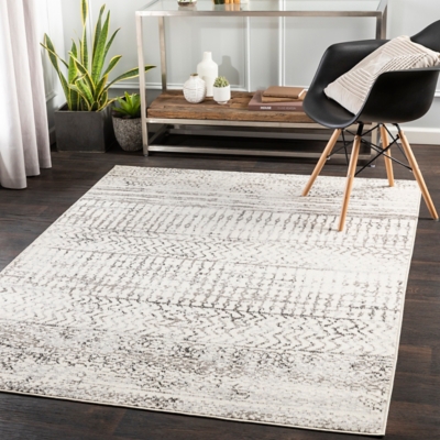 Surya Pisa Area Rug, Gray, large