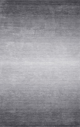 NuLoom Hand Tufted Ombre Bernetta 2' 6" x 8' Runner Rug, Gray, large
