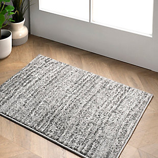 NuLoom Sherill Abstract Transitional Area Rug, Gray, rollover