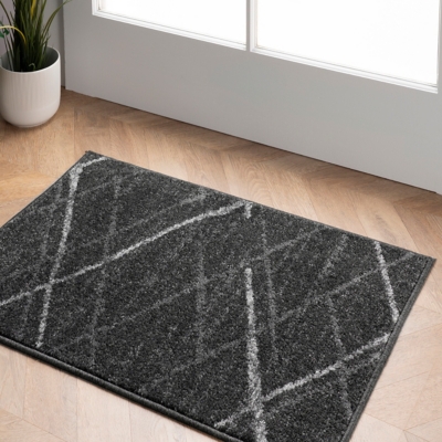 NuLoom Thigpen Contemporary Area Rug, Dark Gray, large